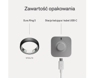 Oura Ring 5 Czarny matowy (rozmiar 6) - 1608567 - zdjęcie 9